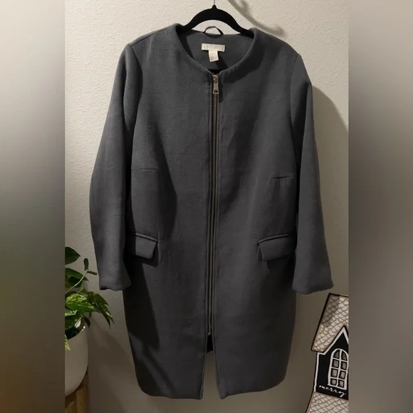 H&M+ Short Coat - Picture 3 of 9